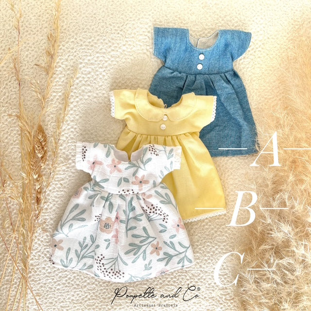Robes pour Mini Poupette