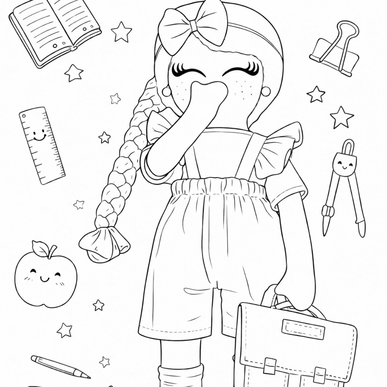 Coloriages Poupettes