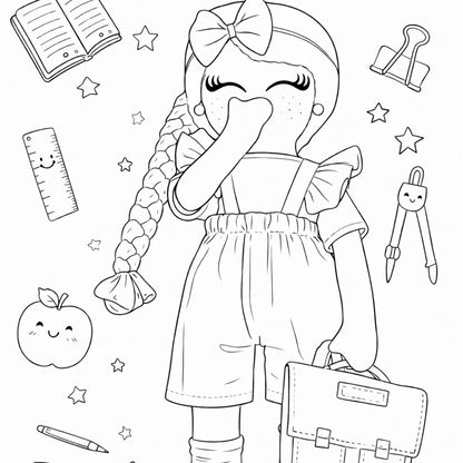 Coloriages Poupettes