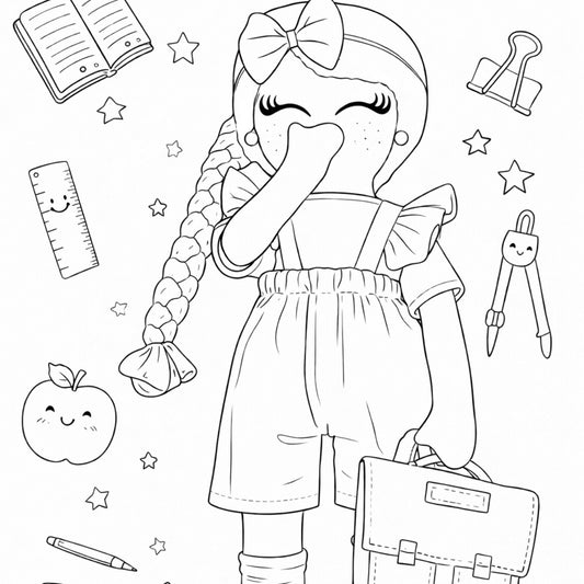 Coloriages Poupettes