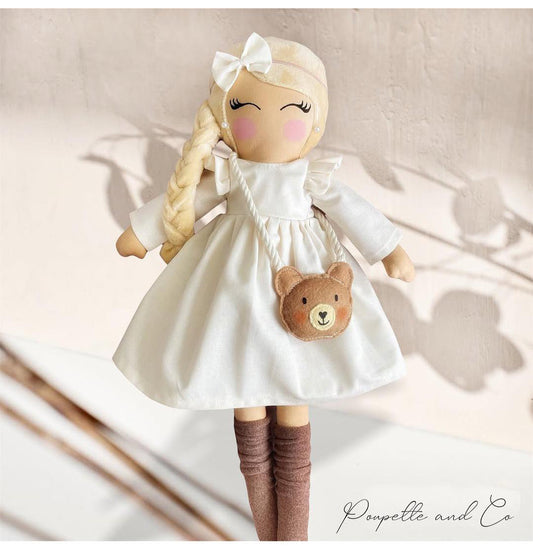 Poupette Tresse Blonde