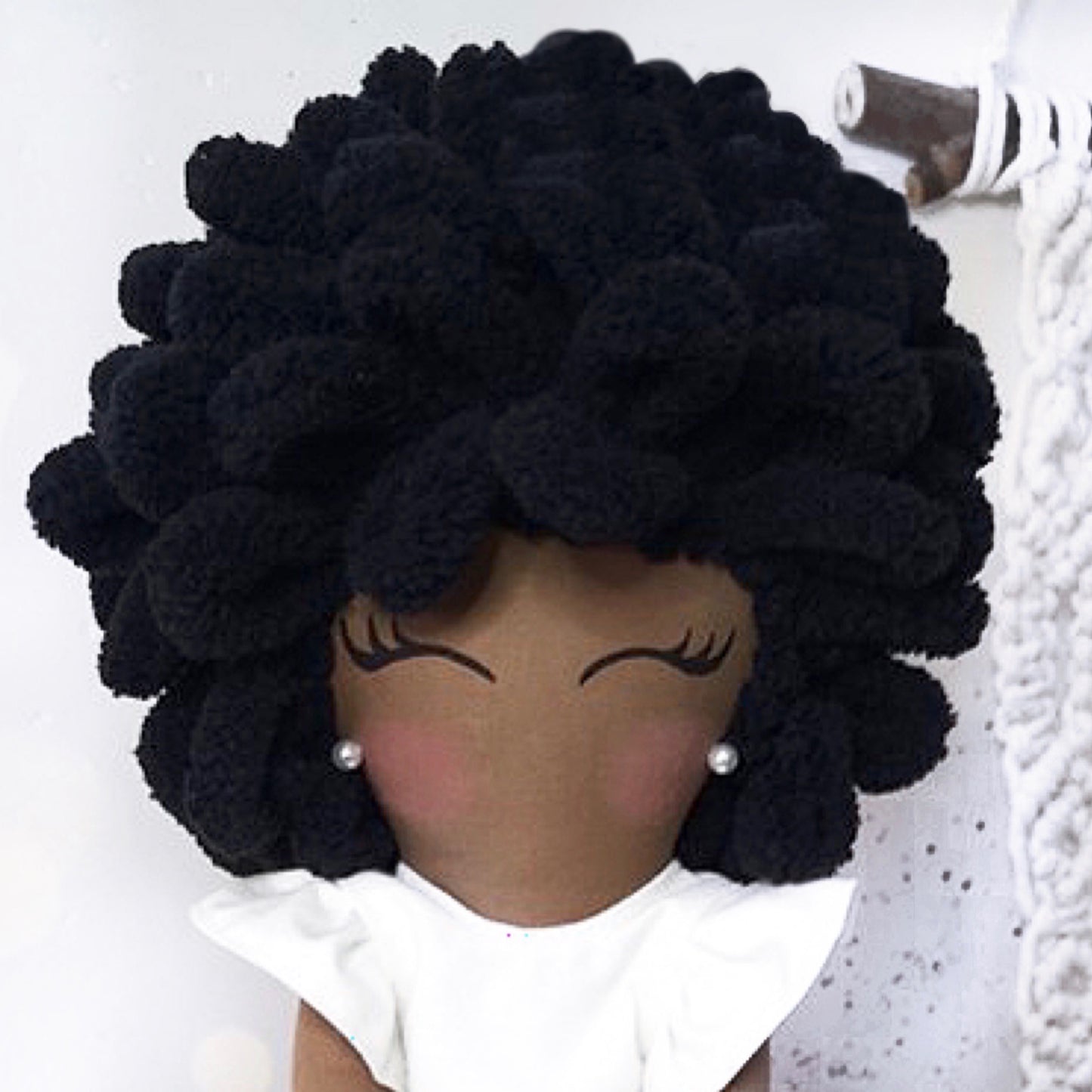 Poupette Afro combi beige